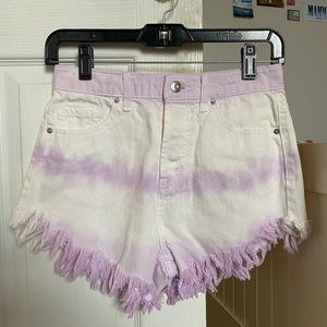 Wild Fable Purple Tie-Dye Shorts